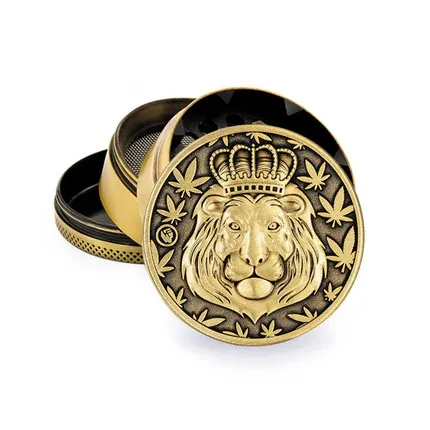 novus-fumus-metal-grinder-gold-lion.459030767.webp