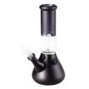 Black Leaf Ice Bong mit Kuppelperkolator schwarz.webp