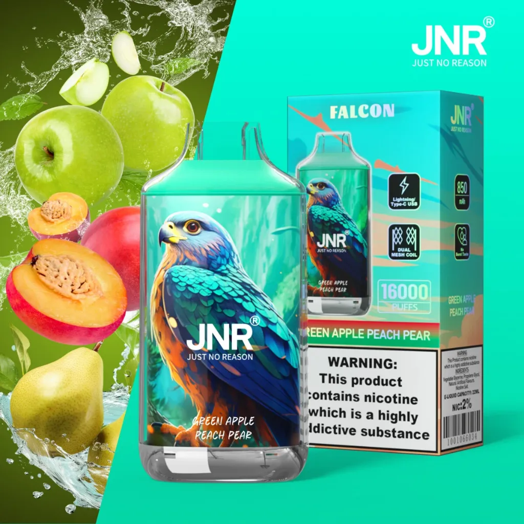 JNR-Falcon-16000-Puff-Vape-Green-Apple-Peach-Pear.webp