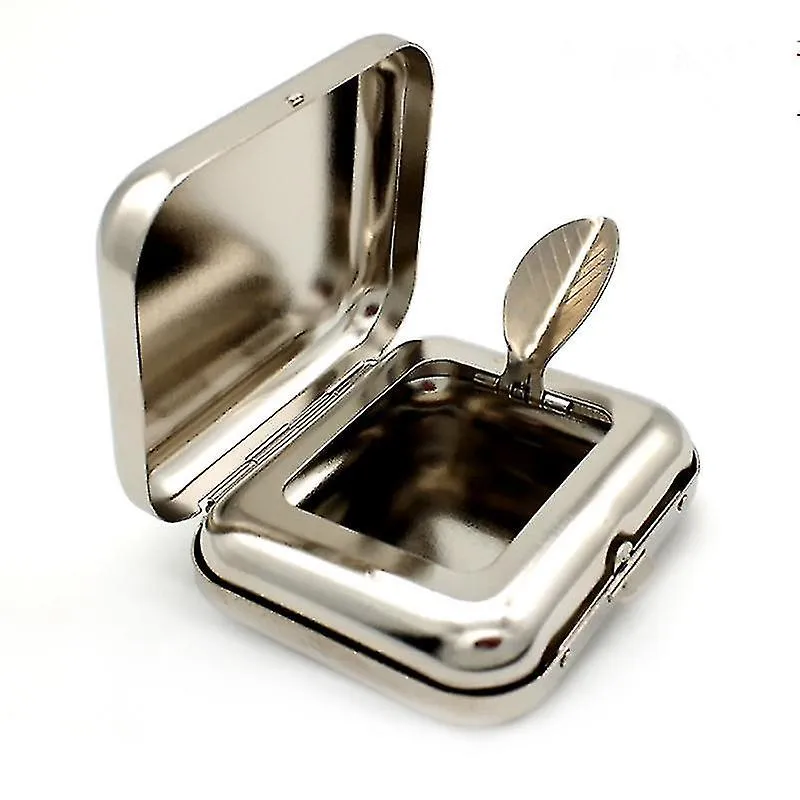 Taschenaschenbecher Chrom Eckig_3.webp