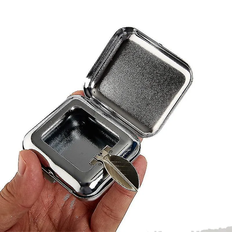 Taschenaschenbecher Chrom Eckig_2.webp
