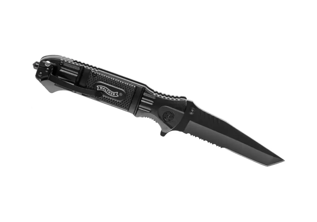 [000500032] Black Tac Tanto Knife