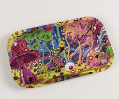 Blind Man Walking Rolling Tray 17cm x 27cm