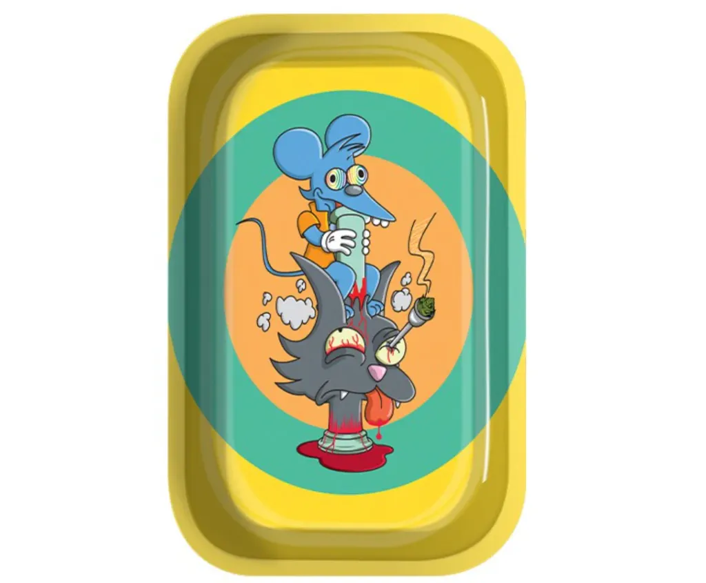 [000200908] Itchy und Scratchy Rolling Tray