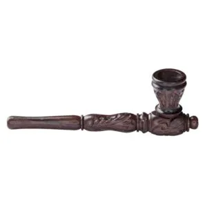 [700050] Kulu Carved Shotgun Pipe, Screwable 10.5 cm
