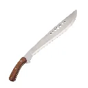 MACHETE SILBER MIT HOLZGRIFF