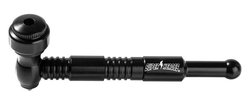 [700033] Metallpfeife Schwarz 10cm