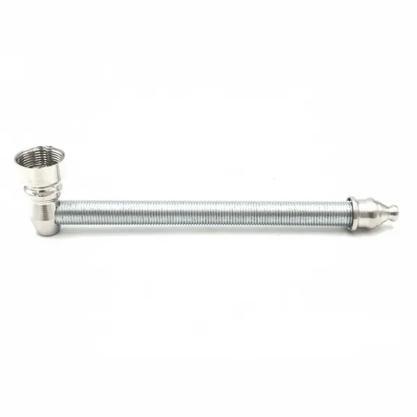 [701349] Metal Pipe With Flower Sieve 14cm