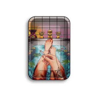 [000800007] Metal Rolling Tray - 420 Bath (27.5cm x 17.5cm)