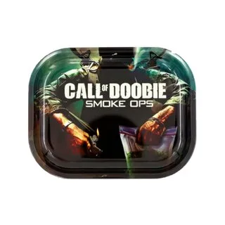 [000400451] Rolling Tray - Call of Doobie (18cm x 14cm)