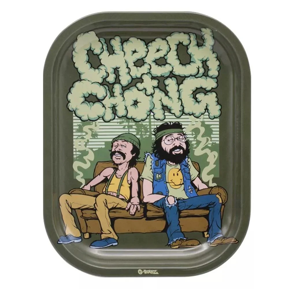 [000400452] Rolling Tray - Cheech & Chong (18cm x 14cm)