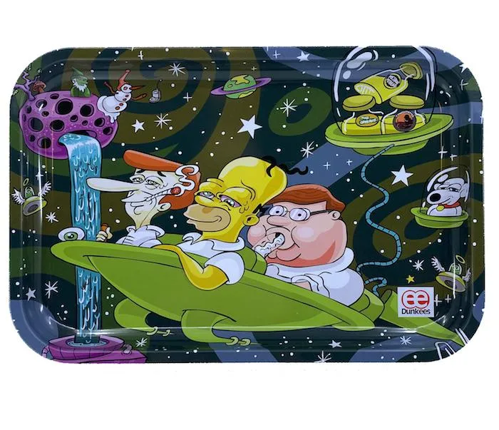 [000400470] Rolling Tray - Dads Night Out (14cm x 18cm)