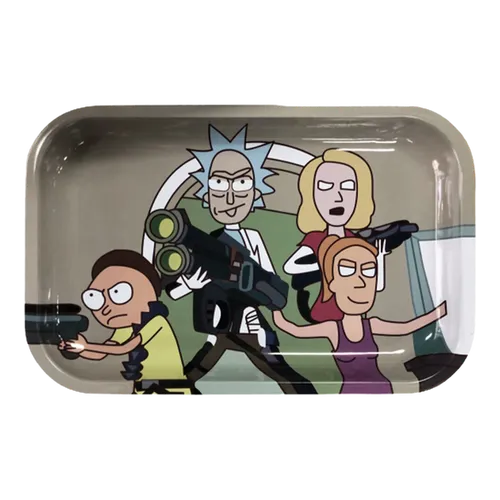 Rolling Tray M Rick and Morty Familia 175 x 275mm