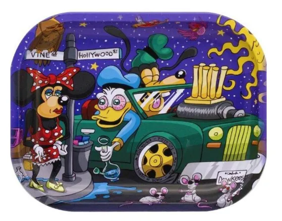 [000400472] Rolling Tray - Old Hollywood Rolling (14cm x 18cm)