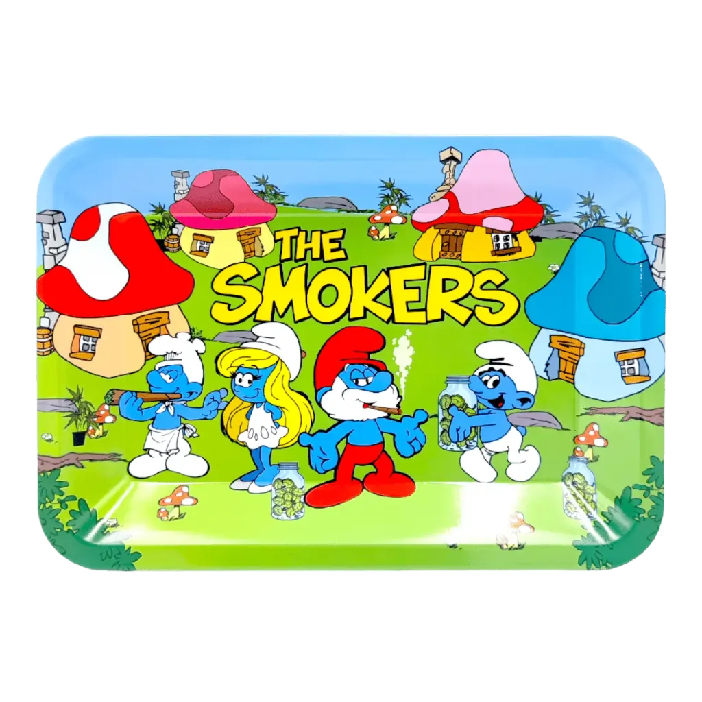 Rolling Tray S The Smokers 180 x 125mm