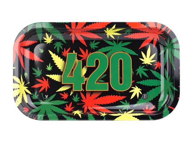 V-Syndicate Rolling Tray S 420 Rasta 140 x 180mm