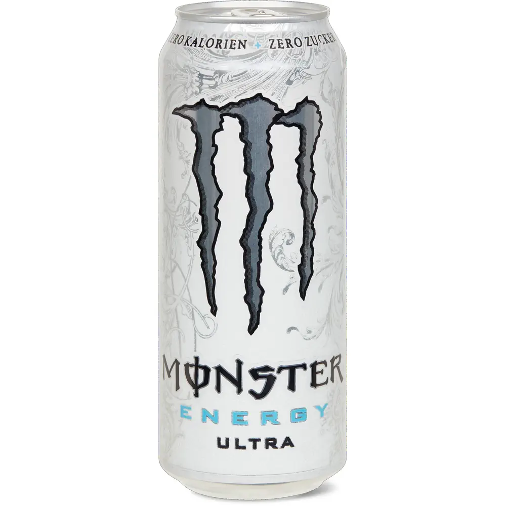 Monster Energy weiss