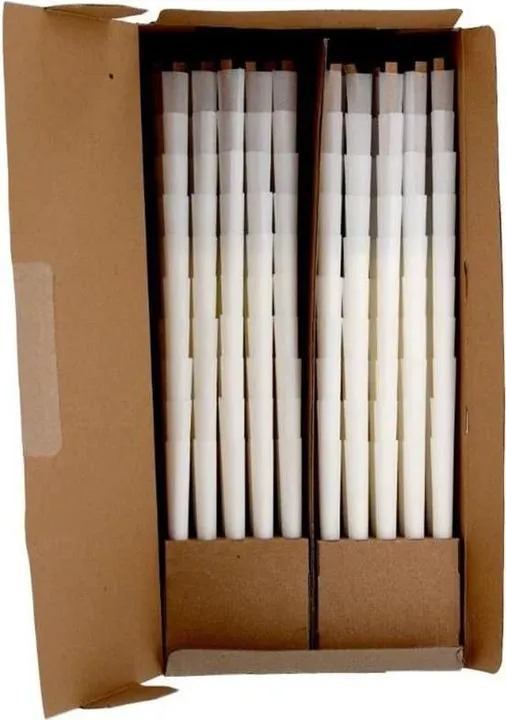 EUROCONES KS Tubes - 1x100 Cones Wood White, 109mm