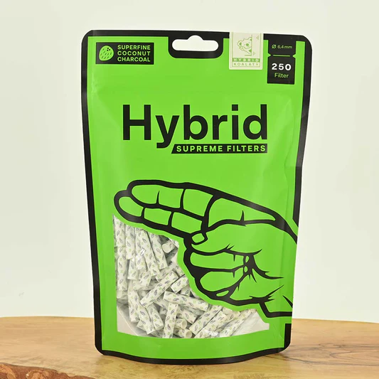 Hybrid Supreme Aktivkohlefilter - 6.4mm (250er Beutel)