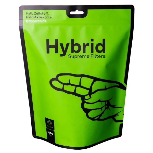 [700954] Hybrid Supreme Filter 6.4mm 1000 Filter Pack