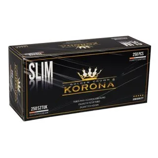 [000020101] Korona Zigaretten Hülsen Slim 250
