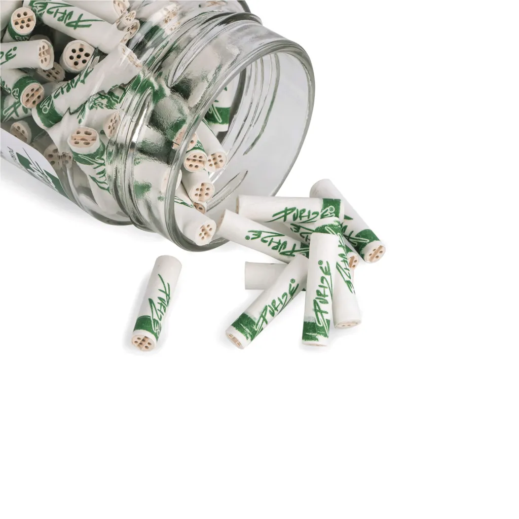 PURIZE® ~ Conical XTRA Slim Size Filter im Glas ~ (42Stk.)