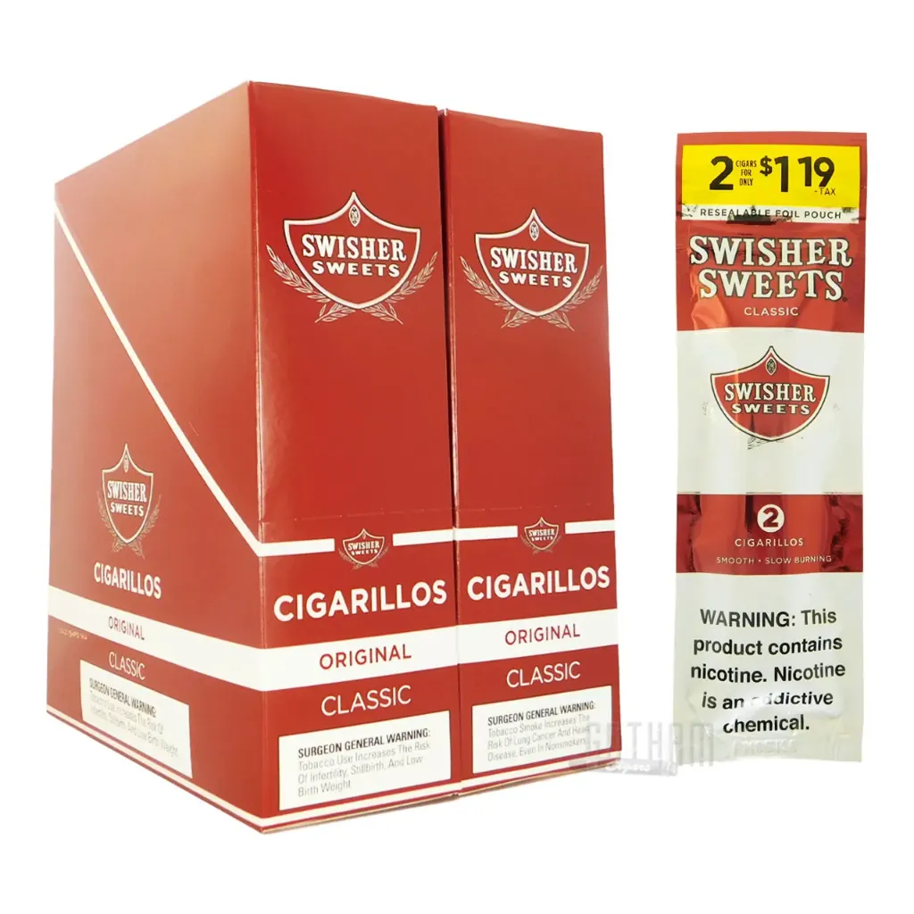 [000100170] SWISHER SWEETS CIGARILLOS CLASSIC