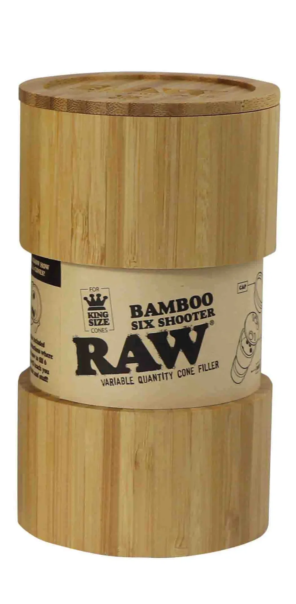 [000200016] RAW Six Shooter Bambus KS Passend