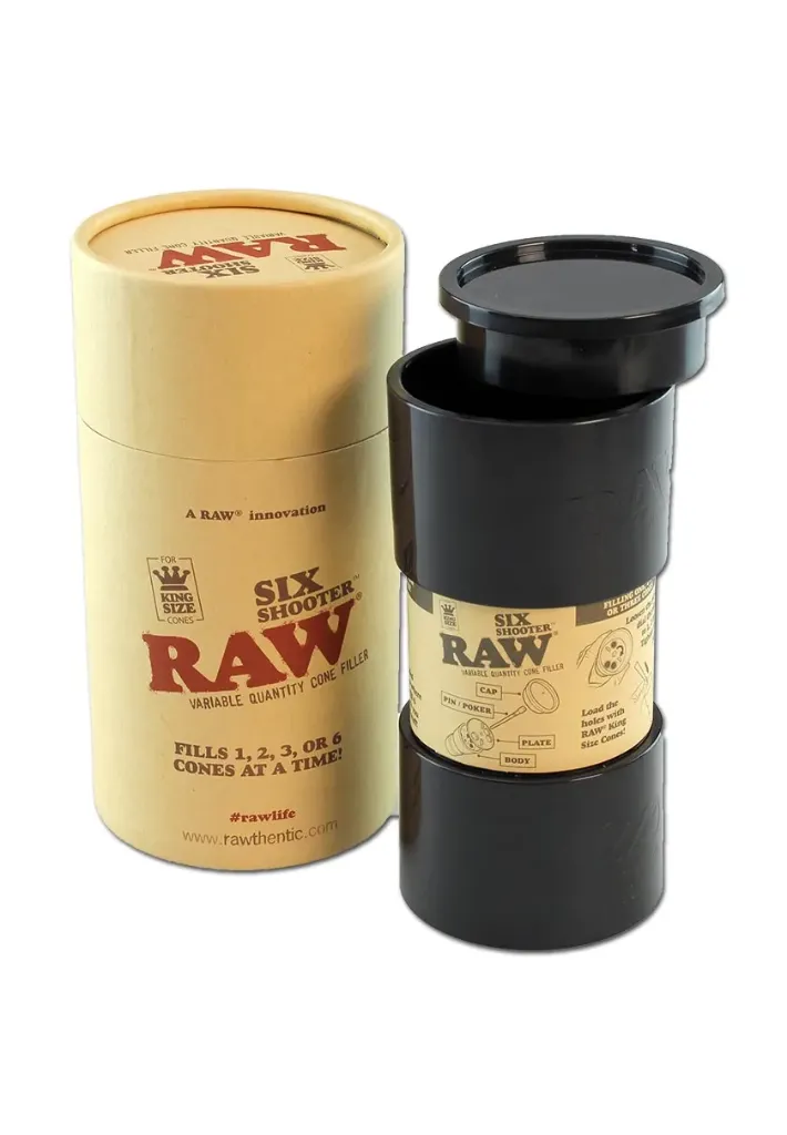 [000100600] Raw Six Shooter Kingssize