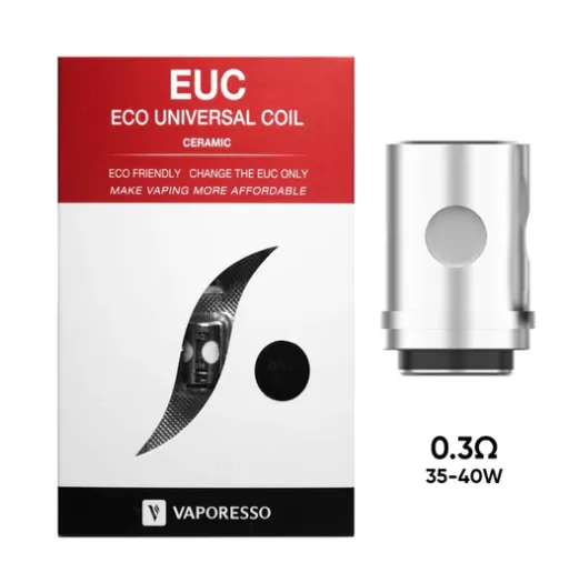 [7777777776] 5 X VAPORESSO EUC COIL (0.6ohm)