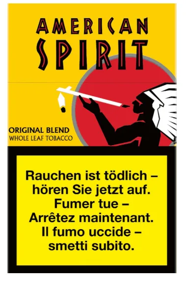 [7777777851] American Spirit Yellow (Single)