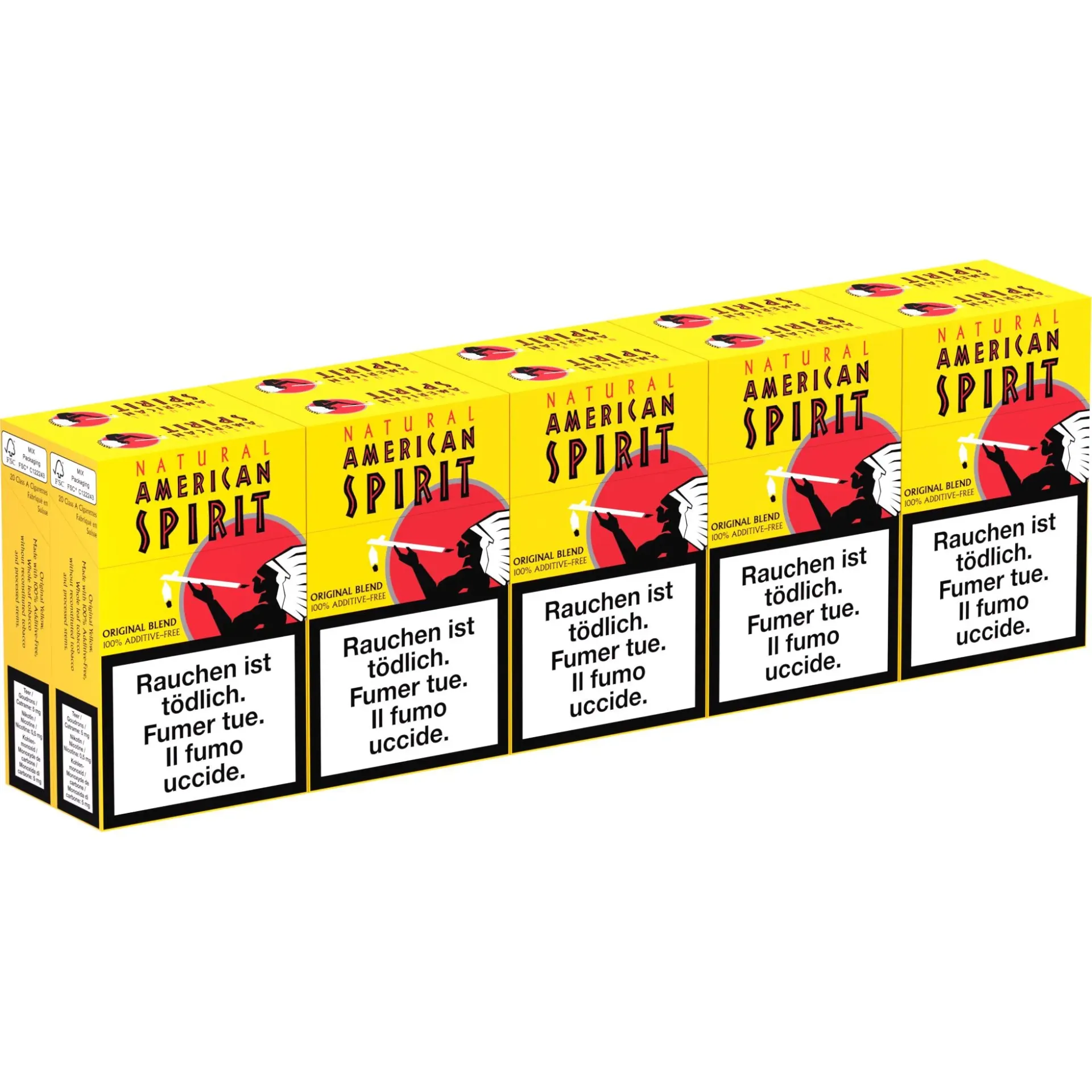 American Spirit Yellow