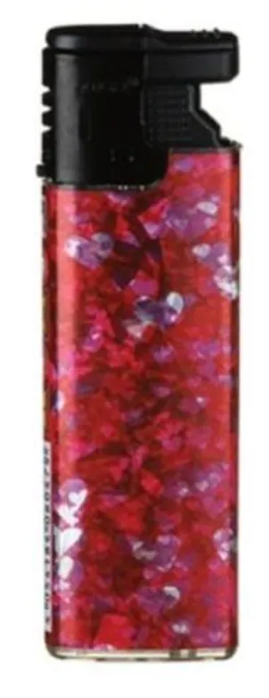 [7777777857] Angel Feuerzeug Turbo Hearts (Pink)