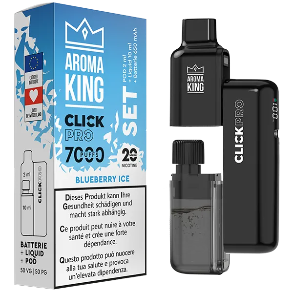 Aroma King Click Pro 7000er Set