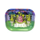 Best Buds Thin Box Rolling Tray with Storage