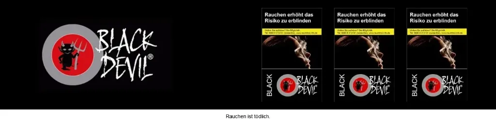 Black Devil Zigaretten Choco