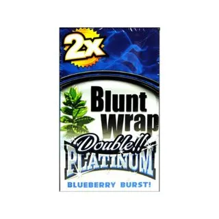 Blunt Wrap Platinum Double - Blueberry Burst
