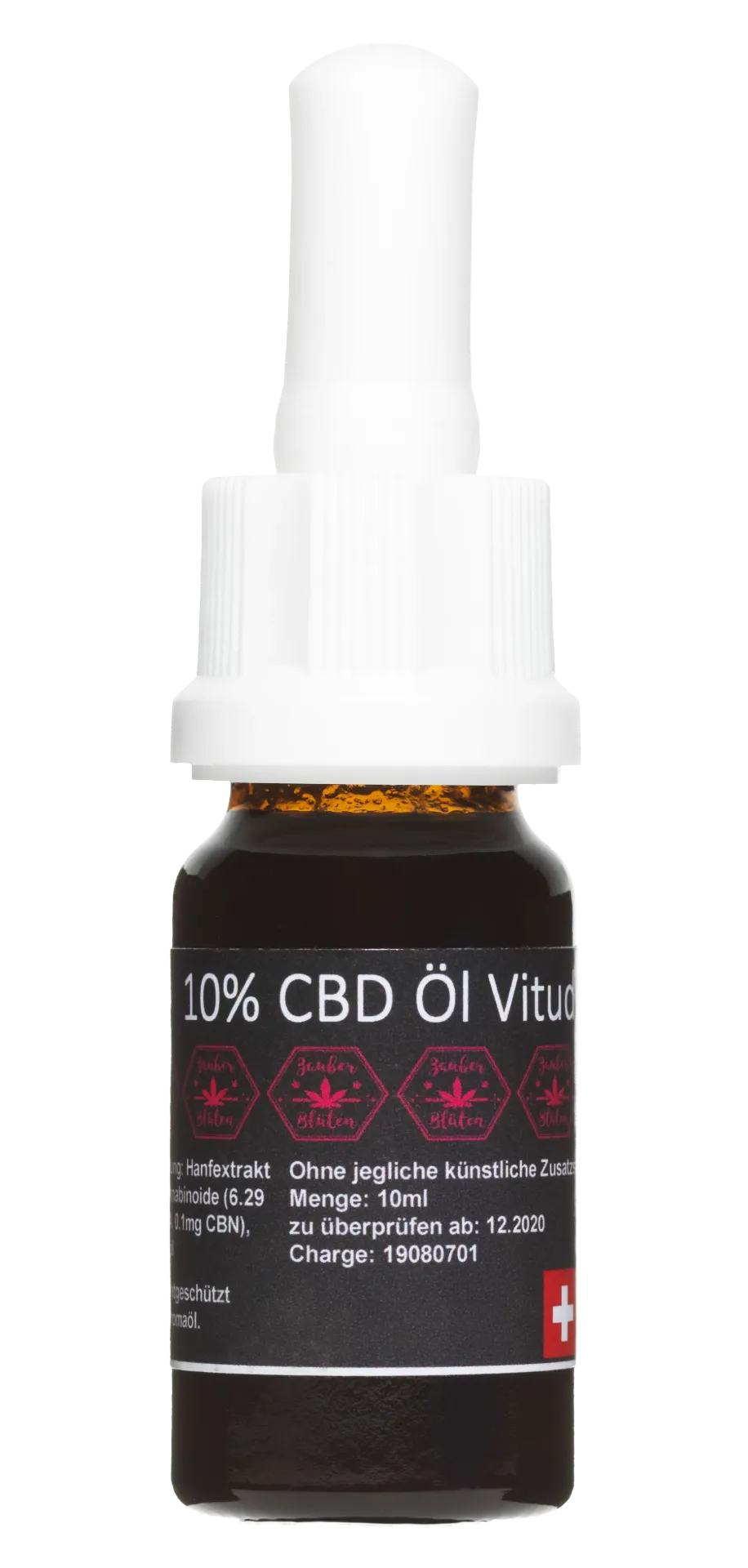 [7777778061] CBD Mund Öl Vitudurum 10% (Single)