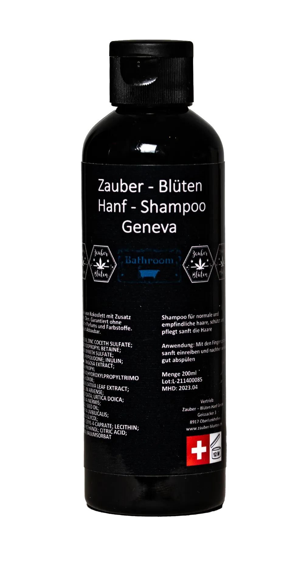 [7777778065] CBD Shampoo Geneva 200ml (Single)