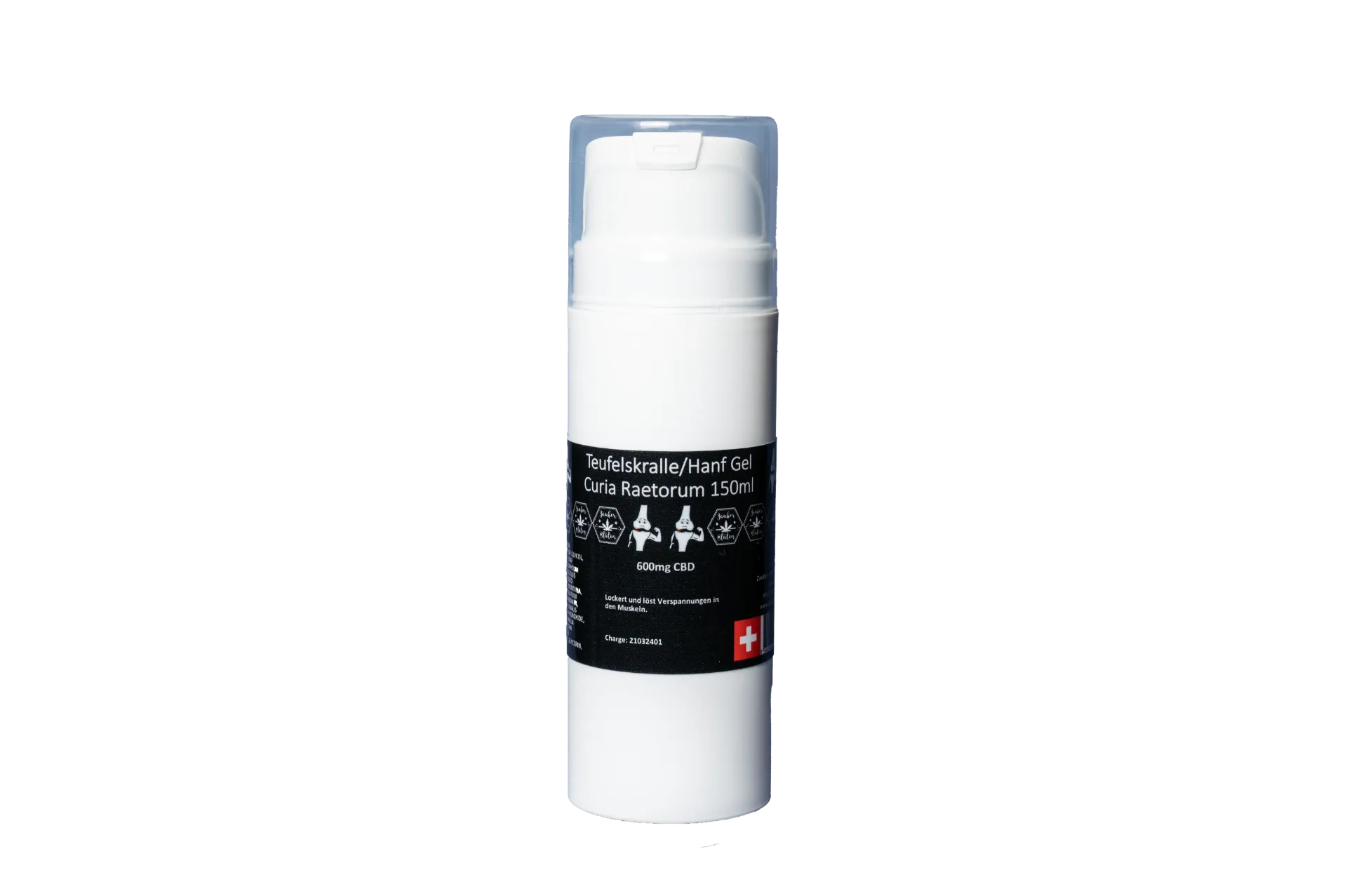 [7777778067] CBD Teufelskralle / Hanf Gel Curia Raetorum 150ml (Single)
