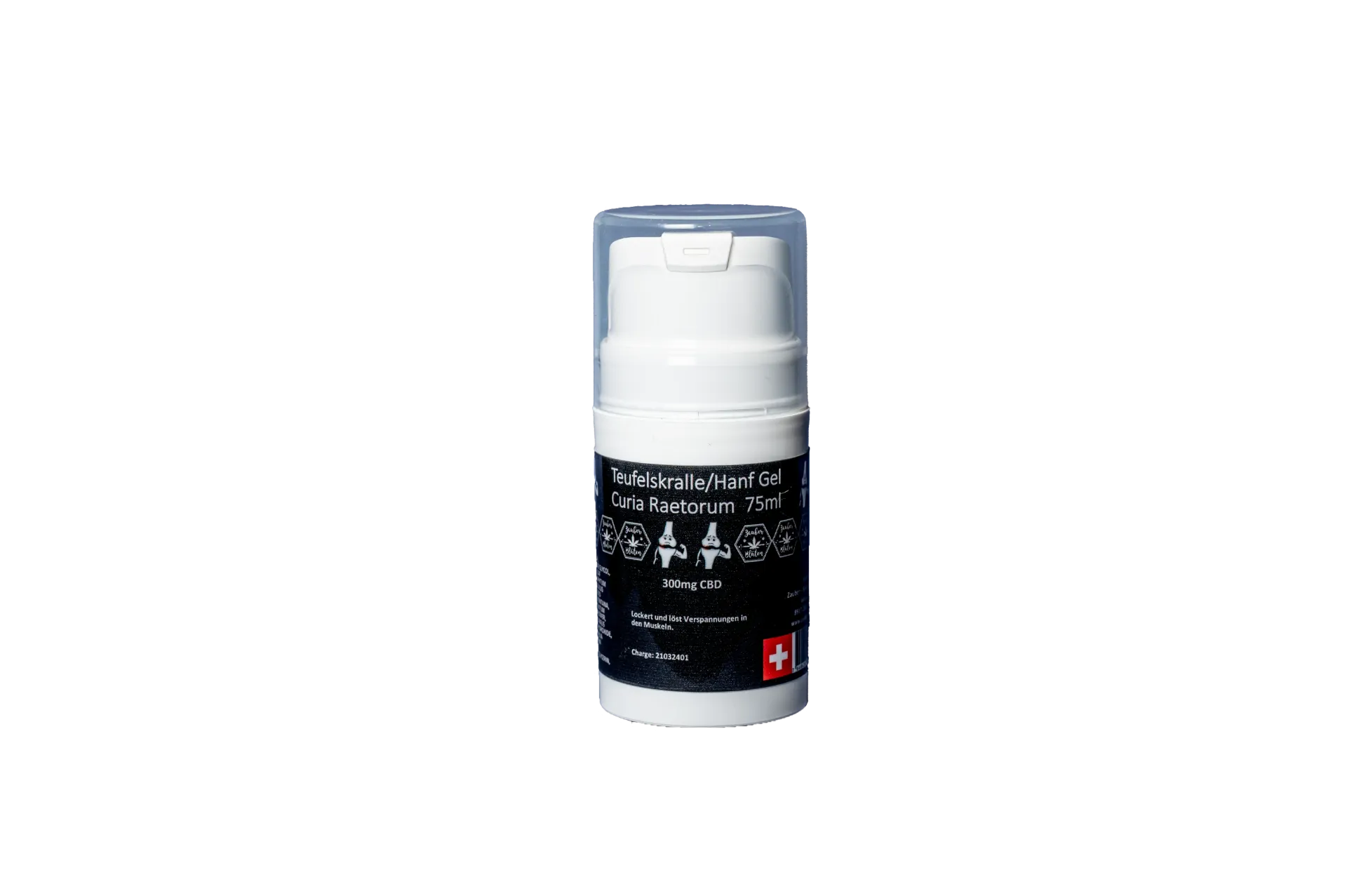 [7777778069] CBD Teufelskralle / Hanf Gel Curia Raetorum 75ml (Single)