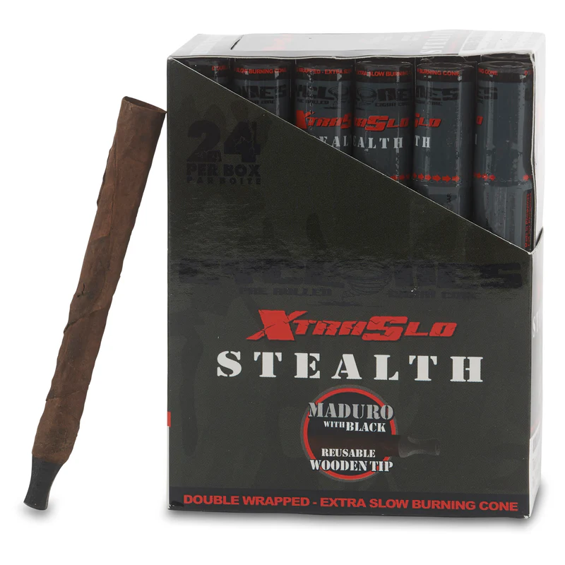 CYCLONES XTRA STEALTH BLUNTS MIT HOLZFILTER