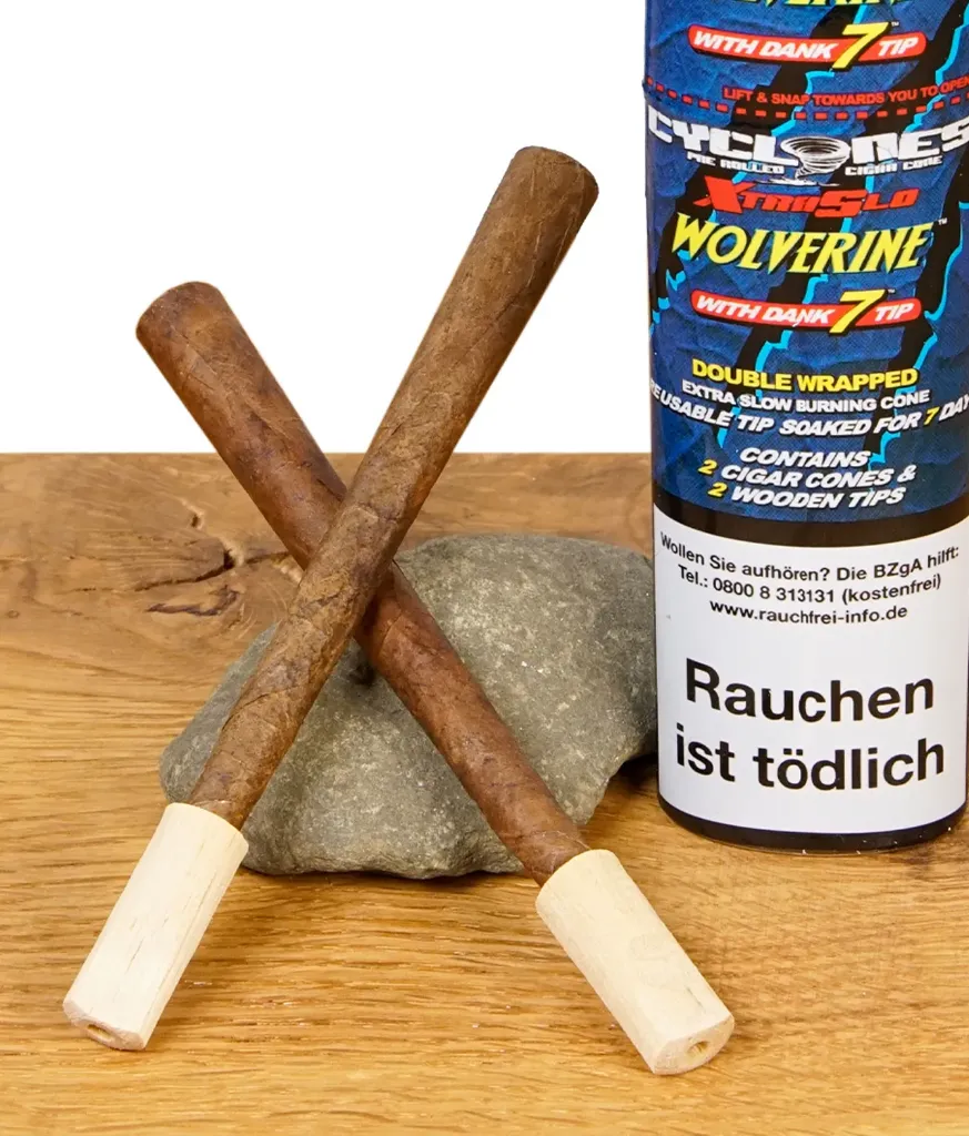 [7777778087] CYCLONES XTRA WOLVERINE BLUNTS MIT HOLZFILTER (Single)