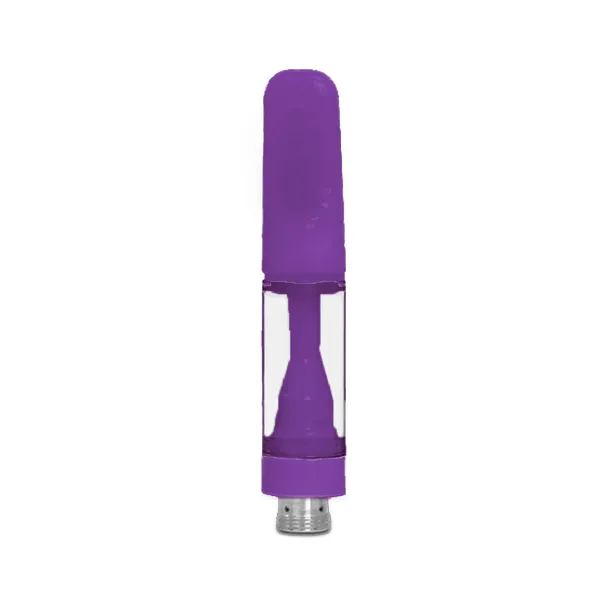 [7777778123] Cartridge Full Ceramic Purple 510 Thread 0.5ml (Single)