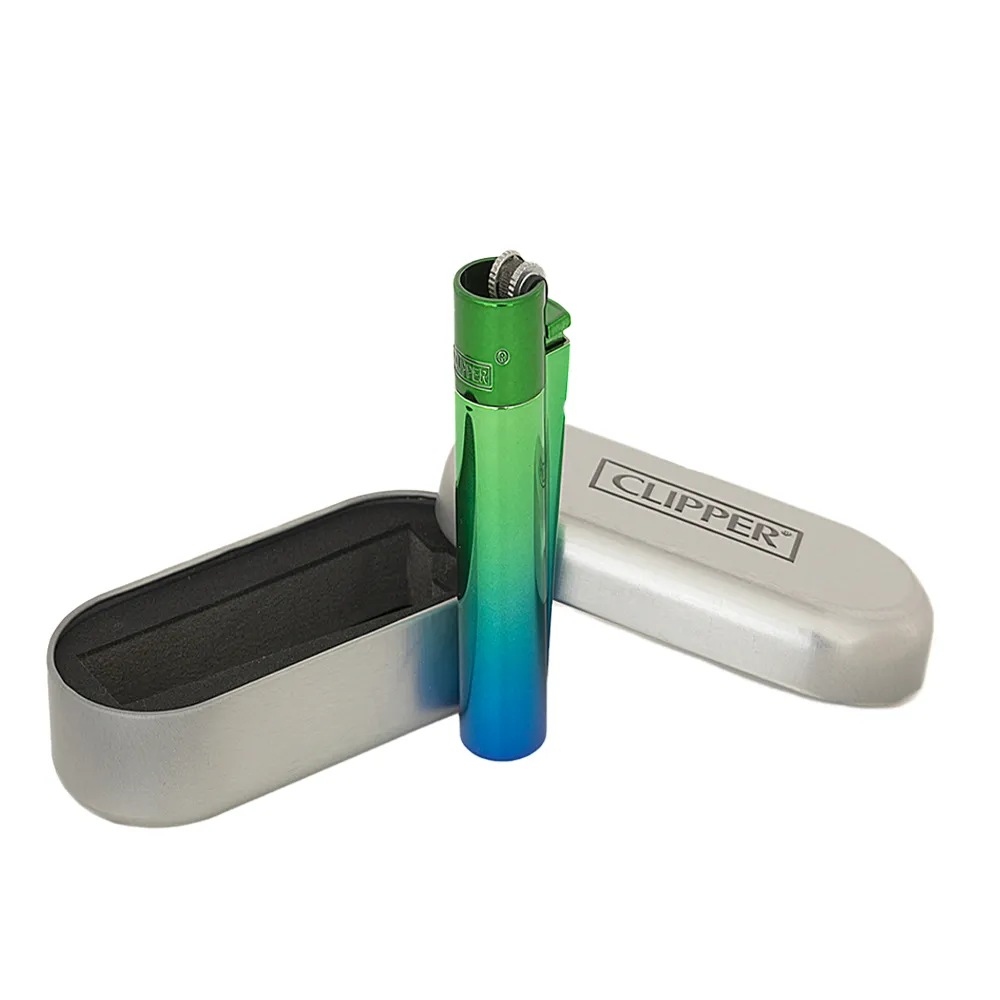 [7777778159] Clipper Metal Peacock Gradient (Single)