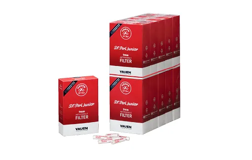 DR. PERL JUNIOR AKTIVKOHLEFILTER 9MM 100 Stk.