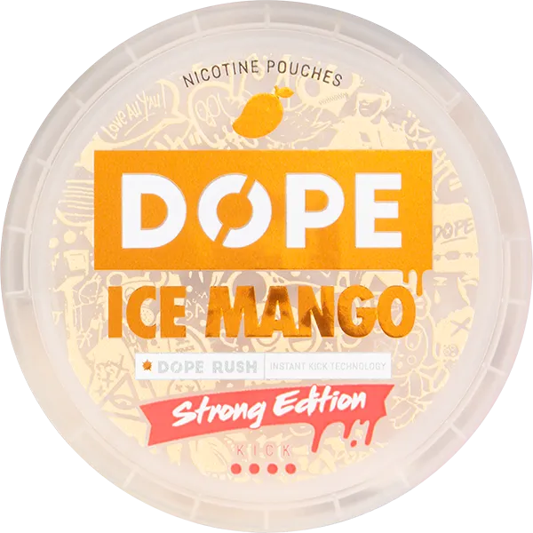 [7777778203] DOPE - Ice Mango double tin (16mg/g) (Single)