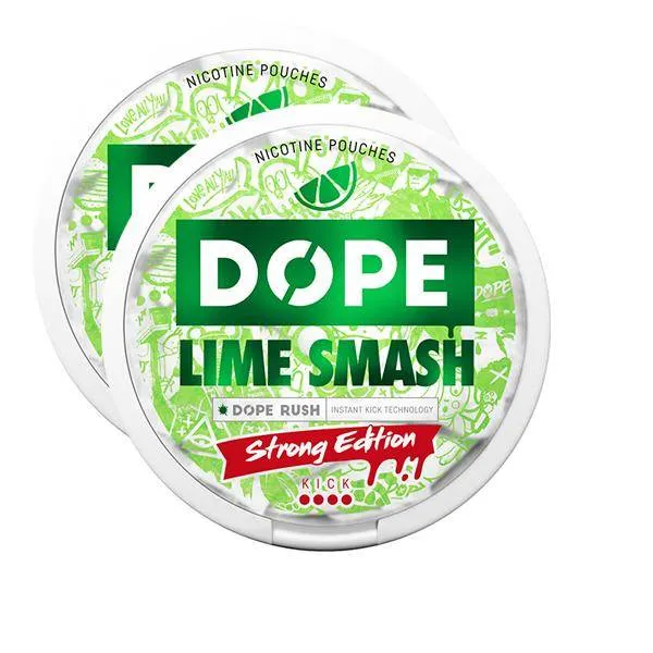 DOPE - Lime Smash double tin (16mg/g)