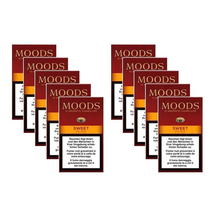 Dannemann Moods Sweet Filter - 10er Schachtel