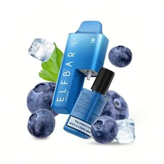 [7777778374] Elfbar AF5000 (20mg) (Blueberry Ice, Single)